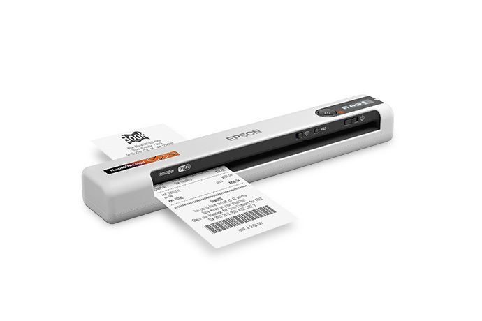 RapidReceipt&trade; RR-70W Wireless Mobile Receipt and Colour Document Scanner