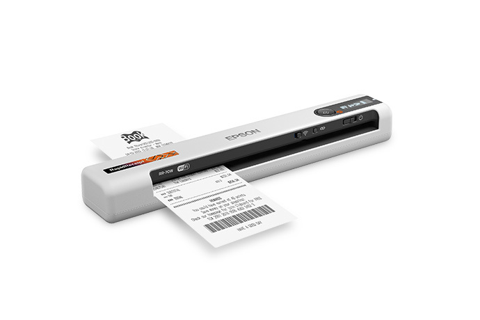 RapidReceipt<sup>&reg;</sup> RR-70W Wireless Mobile Receipt and Color Document Scanner