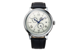 ORIENT: Mechanical Classic Watch, Leather Strap - 40.5mm (RA-AK0701S)