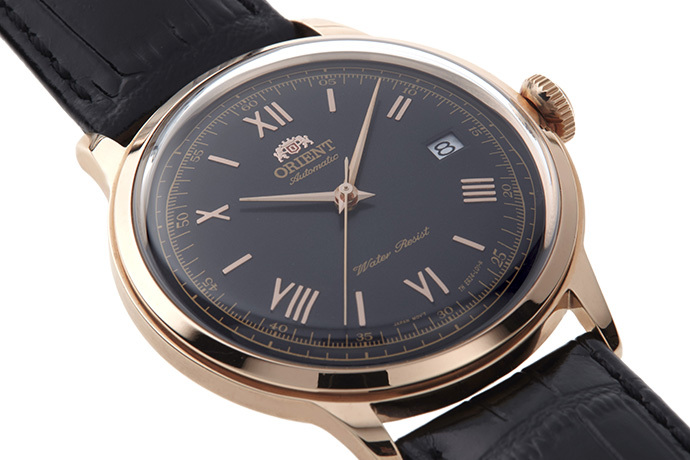 AC00006B | ORIENT: Mechanical Classic Watch, Leather Strap - 40.5