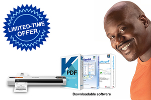 RapidReceipt&trade; Mobile Scanner, RR-70W - Value Edition