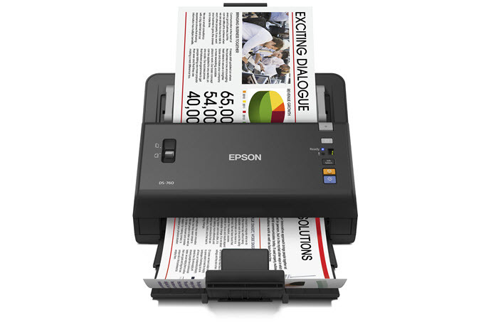 Epson WorkForce DS-760 Color Document Scanner | Products | Epson US