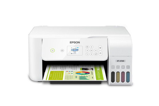EcoTank ET-2720 All-in-One Printer - White - Refurbished