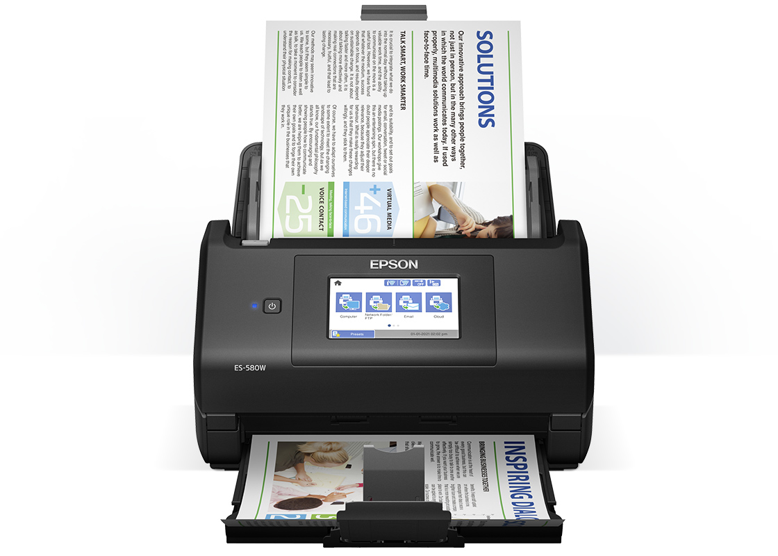 Epson Workforce ES-580W document scanner
