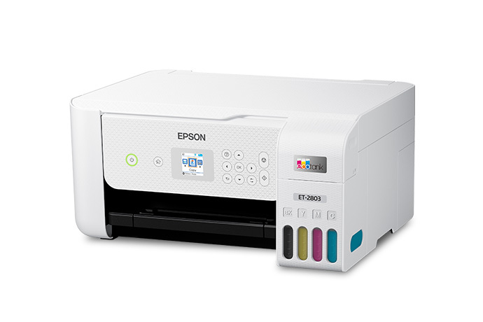 EcoTank ET-2803 Wireless Colour All-in-One Cartridge-Free Supertank Printer with Scan and Copy - Certified ReNew