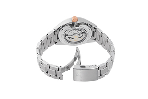 ORIENT STAR: Mechanische Modern Uhr, Metall Band - 41.0mm (RE-AV0116E) Begrenzt