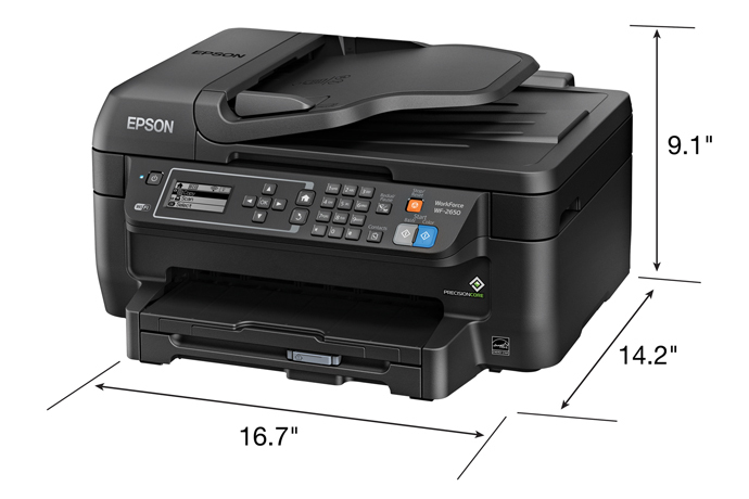  Epson  WorkForce WF 2650  All in One Printer Product 