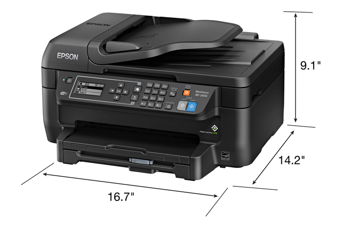 Epson Workforce Wf 2650 All In One Printer Refurbished All In One Printers Clearance Center Epson Us