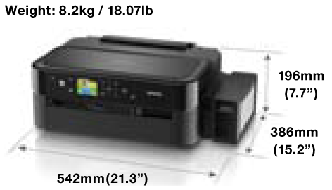 epson l810 photo single function ink tank printer