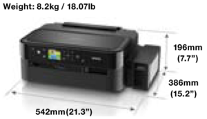 EcoTank L810 Single Function InkTank Photo Printer 