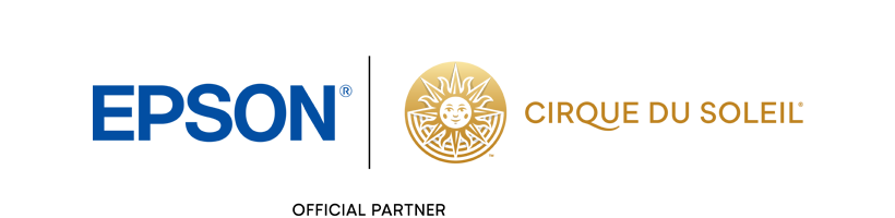 Epson and Cirque du Soleil Official Partnership - Logo