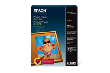 Nationale volkstelling ongezond Vertolking Photo Paper Glossy, 8.5" x 11", 100 sheets | Epson US