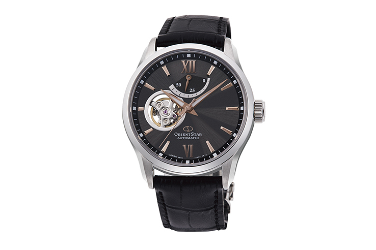 ORIENT STAR: Mechanisch Klassisch Uhr, Krokodilleder Band - 39.0mm (DX02002S)