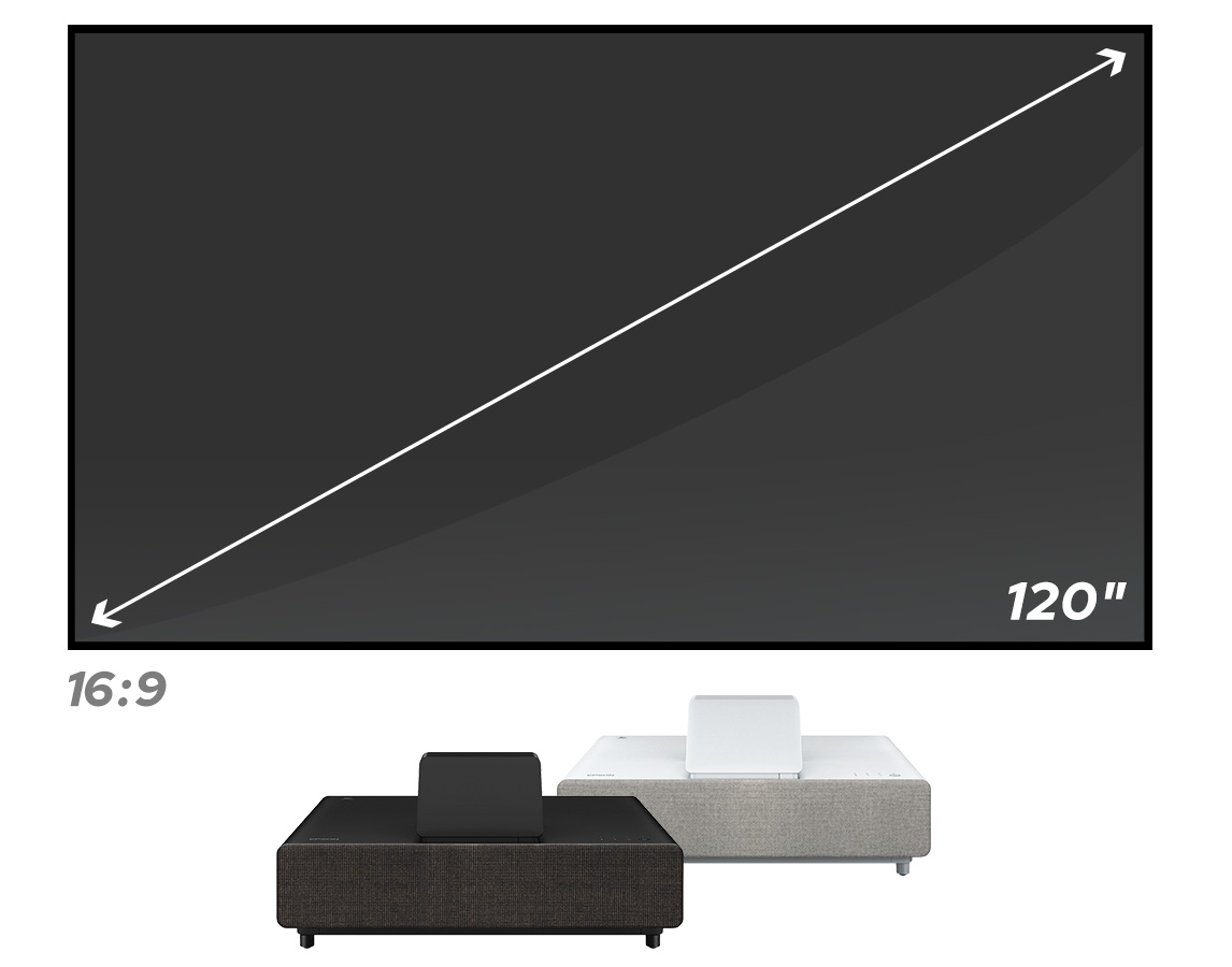 Epson PowerLite Home Cinema LS500 Laser Projector System Audio Video