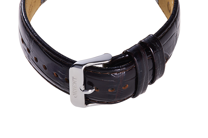 ORIENT: Mechanical Classic Watch, Leather Strap - 41mm (RA-AG0010S)
