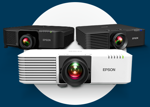3 Epson projectors