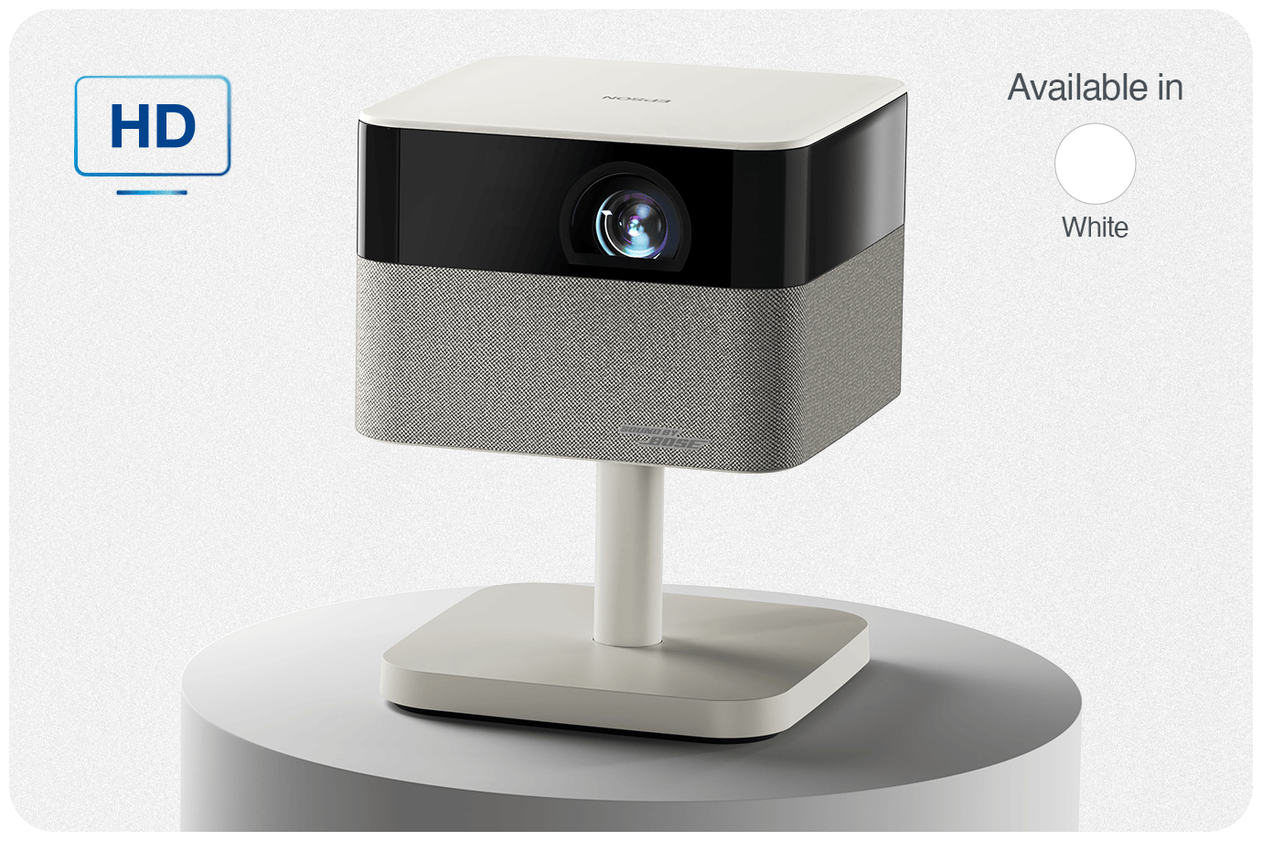 Epson Lifestudio Flex | Supports Full HD | Available in White
