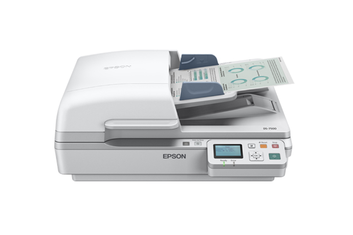 Scanner Colorido de Documentos Epson WorkForce DS-7500