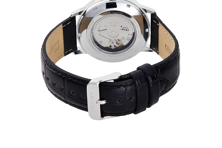 ORIENT: Mechanical Contemporary Watch, Leather Strap - 41.6mm (RA-AC0F05B)