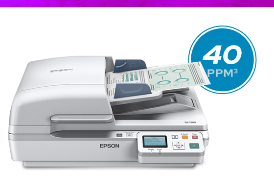 Epson DS-1630 Document Scanner: 25ppm, TWAIN & ISIS Drivers, 3-Year  Warranty with Next Business Day Replacement