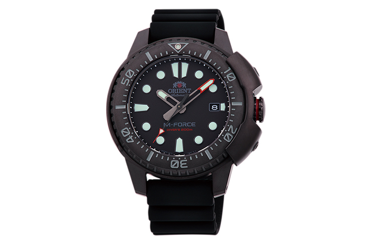 RA-AC0L03B | ORIENT: Mechanical Sports Watch, Silicon Strap - 45.0