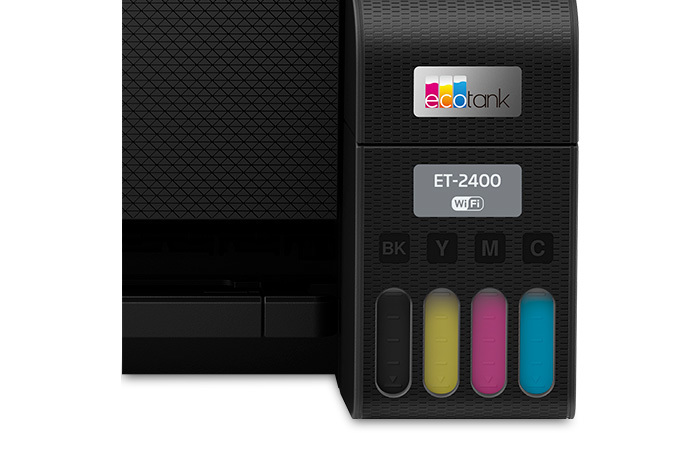 EcoTank ET-2400 Wireless Color All-in-One Cartridge-Free Supertank Printer with Scan and Copy