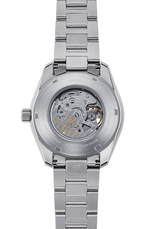 ORIENT STAR: Mechanical Contemporary Watch, Metal Strap - 42.6mm (RE-AV0A02S)