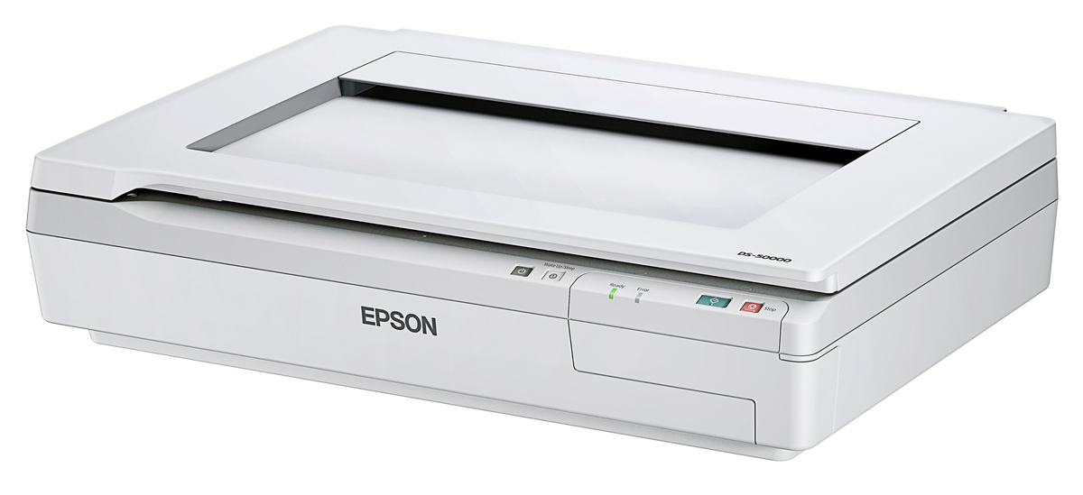 B11B204501, Epson WorkForce DS-50000 A3 Flatbed Document Scanner, A3  Document Scanners, Scanners