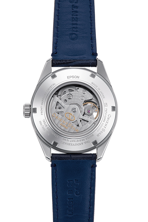 ORIENT STAR: Reloj mecánico contemporáneo con correa de piel – 41,0 mm (RE-AV0118L) edición limitada