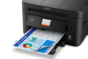 WorkForce WF-2960 Wireless All-in-One Colour Inkjet Printer with Built-in Scanner, Copier, Fax and Auto Document Feeder