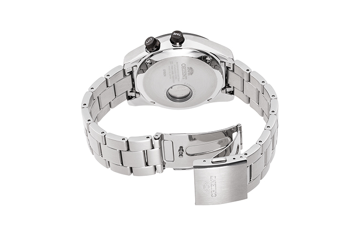 ORIENT: Zegarek mechaniczny Revival, metalowy pasek — 42.3 mm (RA-AR0303G) Limitowana edycja