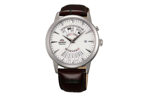 ORIENT: Mechanical Contemporary Watch, Leather Strap - 42.0mm (EU0A005W)