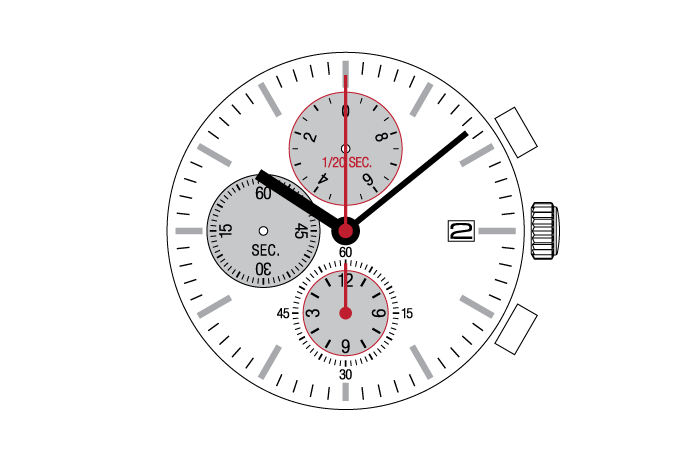 Center Chronograph  YM9G