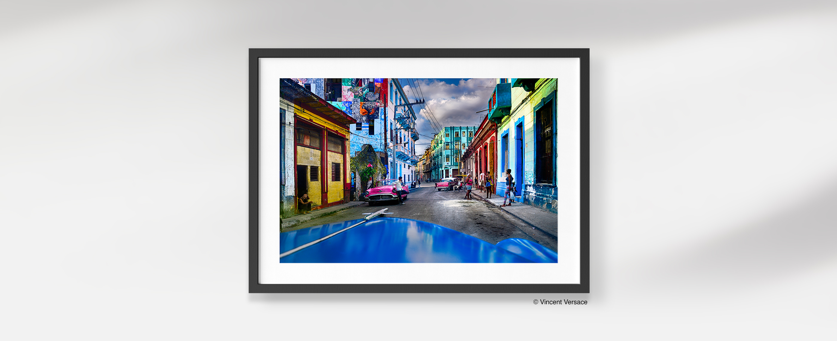 Framed art print, photo copyright Vincent Versace.