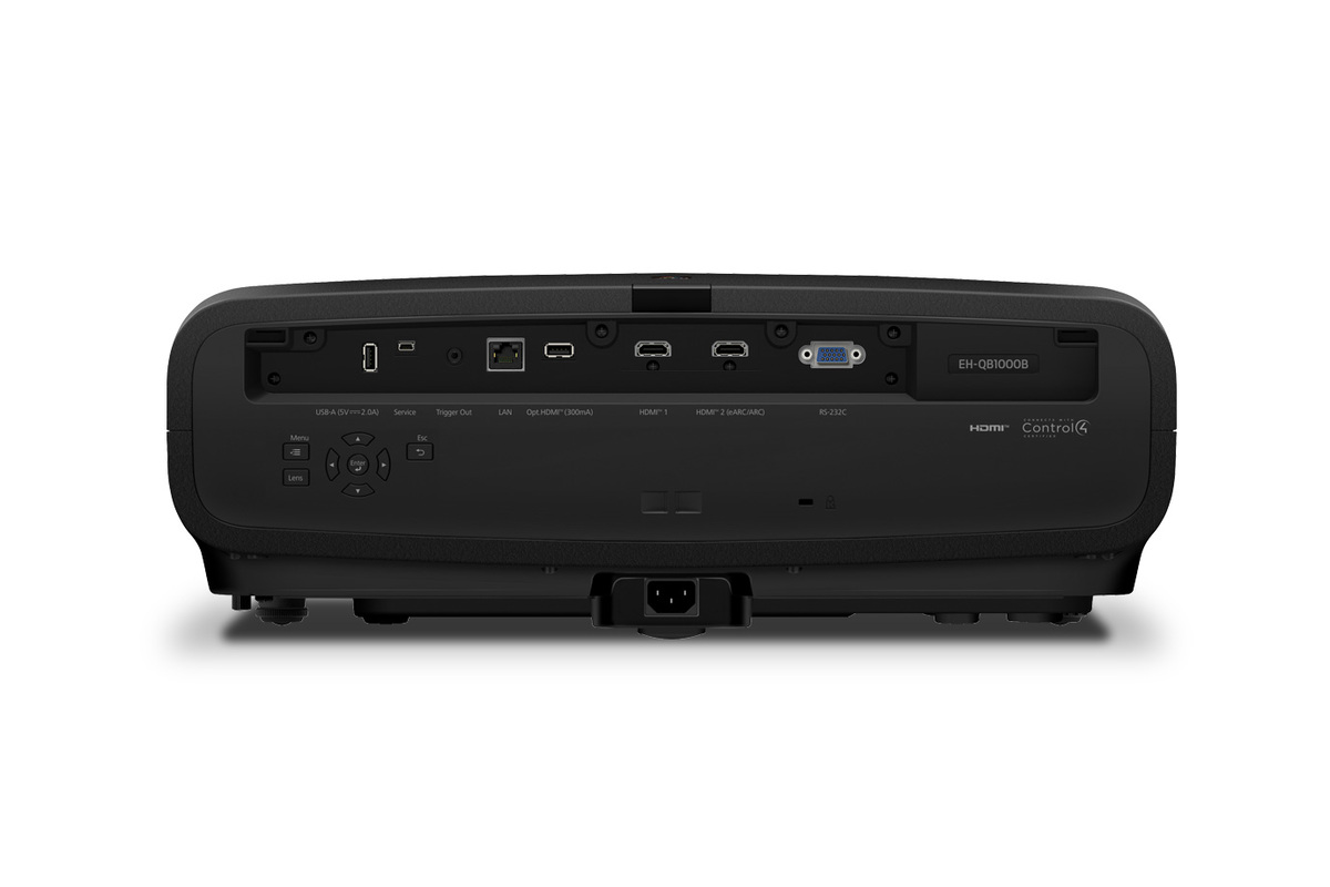 Projetor Laser QB1000B 3LCD com Resolução 4K HDR