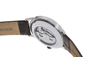 ORIENT: Mechanical Classic Watch, Leather Strap - 40.5mm (RA-AP0002S)