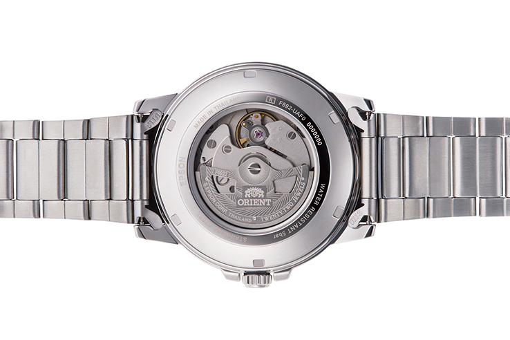 ORIENT: Mechanical Contemporary Watch, Metal Strap - 41.9mm (RA-AA0C01B)