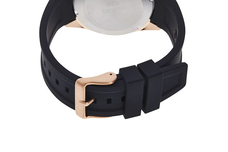 ORIENT: Mechanical Sports Watch, Silicon Strap - 42.6mm (RA-AK0604B)
