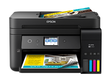 SPT_C11CG19201 | Epson ET-4750 ET Series All-In-Ones | Printers Support | Epson US