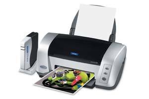 Epson Stylus C82WN Ink Jet Printer