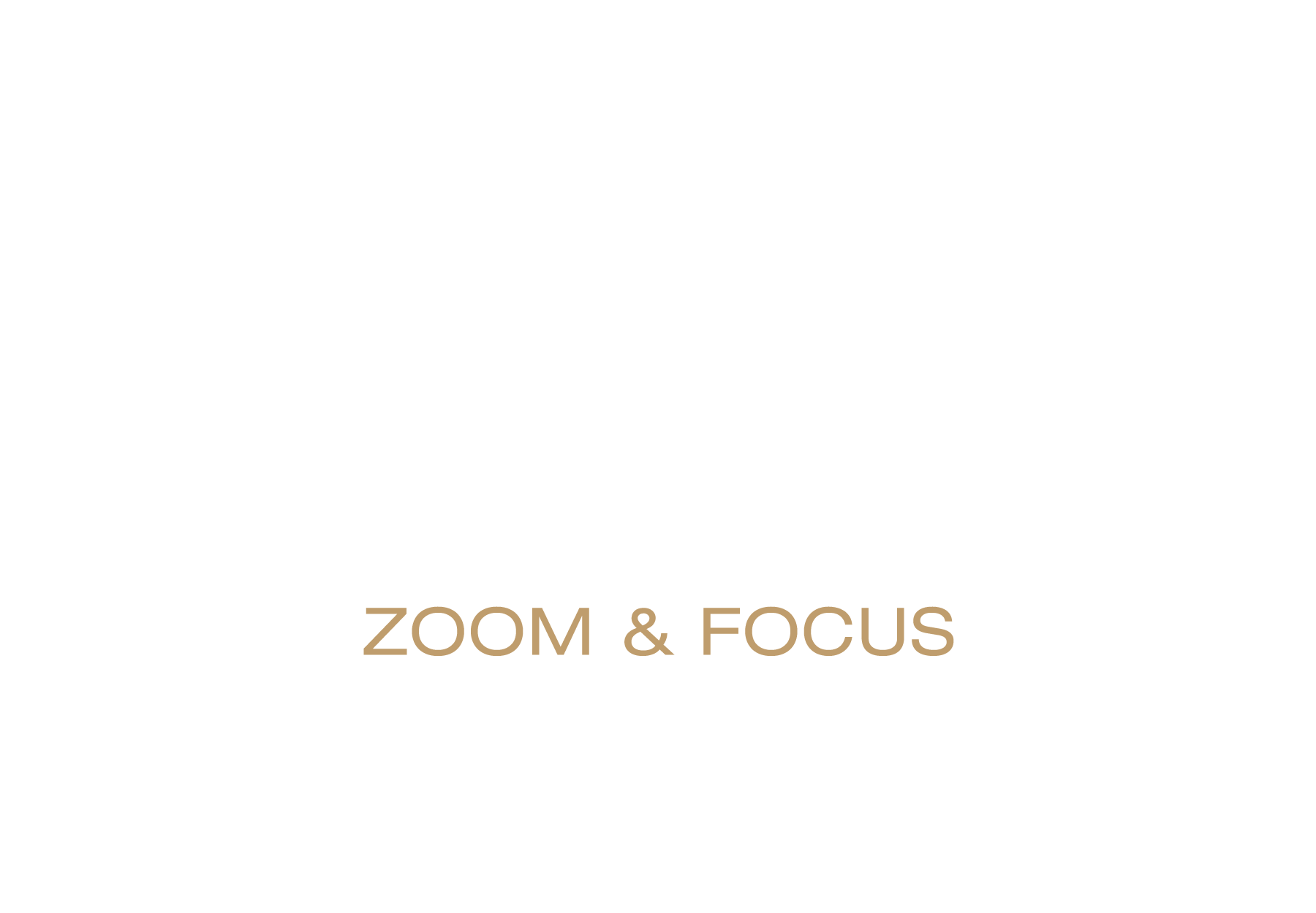 Motorized Lense with Memory Presents for Zoom & Focus
