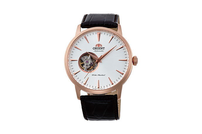 ORIENT: Mechanical Contemporary Watch, Leather Strap - 41.0mm (AG02002W)