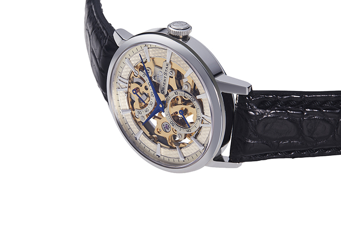 DX02002S | ORIENT STAR: Mechanisch Klassisch Uhr, Krokodilleder Band -  39.0mm (DX02002S) | ORIENT WATCH Germany Site