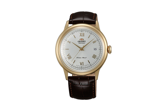 ORIENT: Mechanical Classic Watch, Leather Strap - 40.5mm (AC00007W)