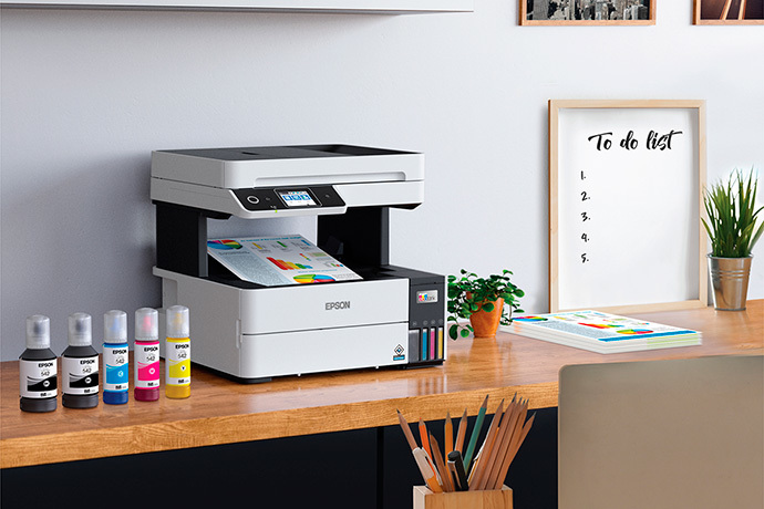 C11CJ88301 | Impresora Multifuncional Inalámbrica EcoTank L6490 | Inyección de tinta | Impresoras | Para el hogar | Epson Colombia