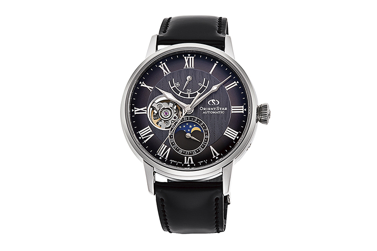 Orient star classic shop with moon phase