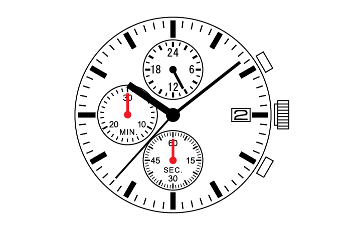 MUSCLE MOVEMENT  Chronograph  VR33