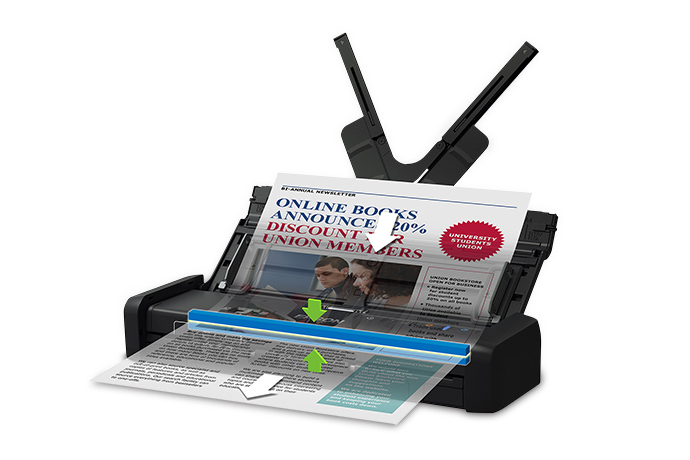 WorkForce ES-200 Portable Duplex Document Scanner with ADF