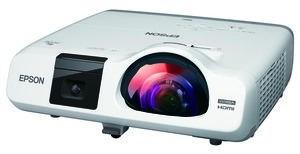 Epson 536Wi Short Throw Interactive WXGA 3LCD Projector