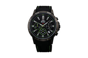 ORIENT: Quartz Sports Watch, Rubber Strap - 43.9mm (KV00006B)